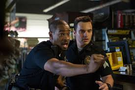 Damon Wayans Jr. and Jake Johnson in 'Let's Be Cops'