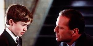 Osment and Bruce Willis from 'The Sixth Sense'