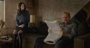 Andrea Riseborough and Michael Keaton from 'Birdman'