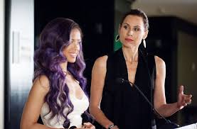 Gugu Mbatha-Raw and Minnie Driver in 'Beyond the Lights'