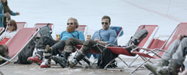 Kristofer Hivju and Johannes Bah Kuhnke in FORCE MAJEURE, a Magnolia Pictures release. Photo courtesy of Magnolia Pictures.
