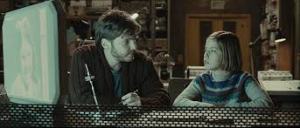 Daniel Brühl and Claudia Vega in 'Eva'